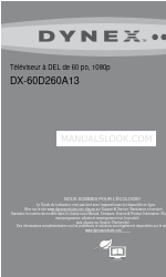 Dynex DX-60D260A13 (Bahasa Prancis) Panduan Utilisateur