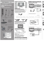 Dynex DX-32LD150A11 (Francuski) Przewodnik szybkiej instalacji