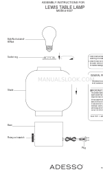 Adesso 6027-01 Instrucciones de montaje