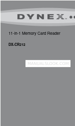 Dynex DX-CR212 User Manual