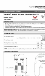 Galvin Engineering CliniMix WM-PMSKIT Установка изделия Manualline