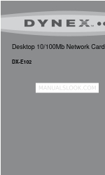 Dynex DX-E102 Manuale d'uso