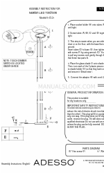 Adesso Newton 5172-21 Инструкция по сборке