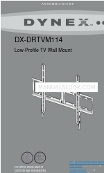 Dynex DX-DRTVM114 Montaj Kılavuzu