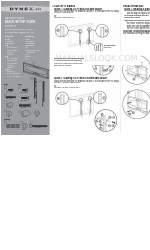 Dynex DX-TVM112 Посібник з швидкого налаштування