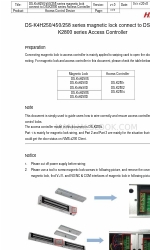 HIK VISION DS-K2800 Series Руководство пользователя