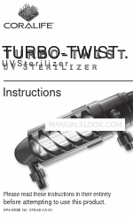 Coralife Turbo-Twist 12x Інструкція з експлуатації