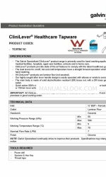 Galvin Specialised CliniLever TC57SC1C Інструкція з монтажу виробу