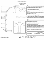 Adesso Astoria Arc 5170-21 Instructions d'assemblage