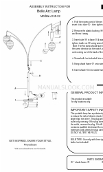 Adesso Belle Arc Montage-instructie