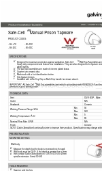 Galvin Specialised Safe-Cell 50120C Manuais de instalação