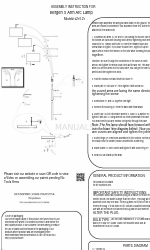 Adesso Bergen 4210-21 Инструкция по сборке