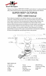 CoralVue Super Reef Octopus SRO 1000I Manual de instrucciones