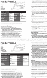 Dyno Handy Press Quick Start Manual