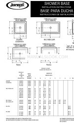 Jacuzzi 3642S 取付説明書