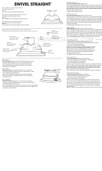 Dyno Seasonal Solutions XTS1 Swivel Straight Plus Gebruiksaanwijzing