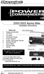 Dynojet POWER COMMANDER Installation Instructions