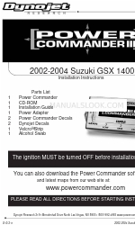 Dynojet Power Commander 3 Installation Instructions