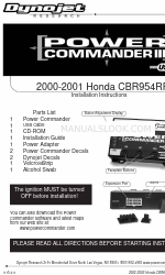 Dynojet Power Commander 3 Installation Instructions