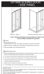 Coram Showers OPTIMA Series Manual