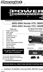 Dynojet Power Commander III USB 109-411 Installation Instructions