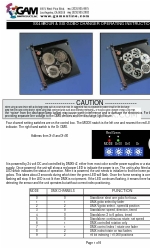 GAM SX4 SIX GOBO Operating Instructions Manual