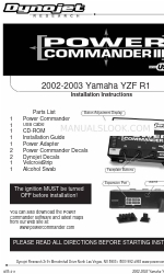 Dynojet Power Commander III USB Instrukcja instalacji