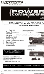 Dynojet Power Commander III USB Instrukcja instalacji