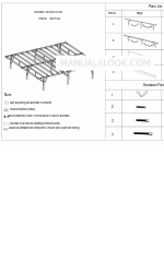 2K Furniture Designs 1039-K Montaj Talimatları