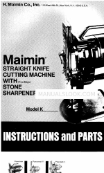 maimin K Instructions et liste des pièces