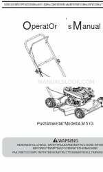 GAMA GLM 51G Manual do operador