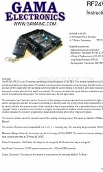 GAMA Electronics LRF24V1PR-LS-WPE-WPTX Instruction Manual