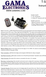 GAMA Electronics T-SC-12V Інструкція з експлуатації