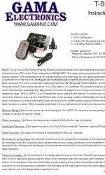 GAMA Electronics T-SC-12V Manuel d'instruction