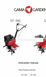 Gama Garden GT- 390 GT- 395 Manual de instrucciones