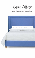 Maine Cottage Annie Bed Instrucciones de montaje