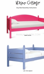 Maine Cottage Low Tide Daybed Инструкции по сборке