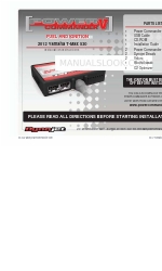 Dynojet Power commander V Installation Instructions Manual