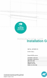 HIKOB GATEWAY H-GW103D-G Manuel d'installation