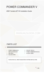 Dynojet Power commander V Installation Manual