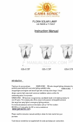 Gama Sonic GS-113F Manuale di istruzioni