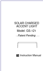 Gama Sonic GS-121 Manual de instrucciones