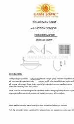 Gama Sonic GS-122PIR Gebruiksaanwijzing