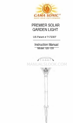 Gama Sonic GS-139 Manuale di istruzioni