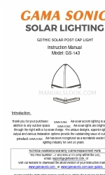 Gama Sonic GS-143 Manual de instruções