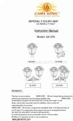 Gama Sonic GS-97NF Manual de instrucciones