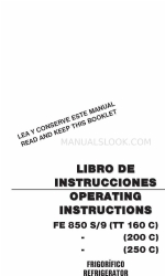 CORBERO FE 850 S/9 Operating Instructions Manual