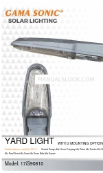 Gama Sonic YARD LIGHT 17iS90810 Інструкція з експлуатації