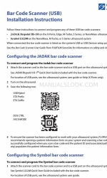 Jadak Bar Code Scanner Інструкція з монтажу