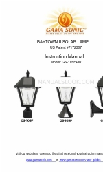 Gama Sonic BAYTOWN II GS-105F Руководство по эксплуатации